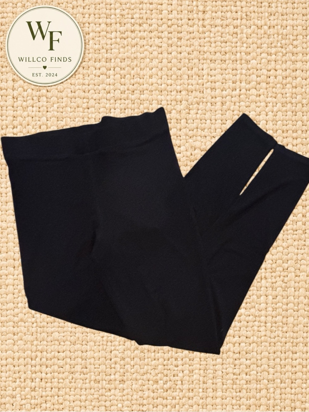 Boden Women’s Black Leggings Size US 6 UK 10 Stretch Pull On Pants Leggings